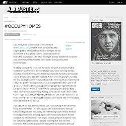 #OCCUPYHOMES