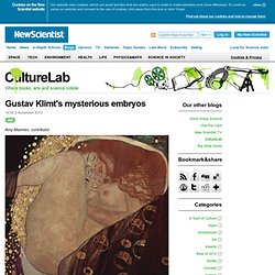 Gustav Klimt's mysterious embryos