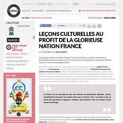 Leçons culturelles au profit de la glorieuse nation France » Article » OWNI, Digital Journalism
