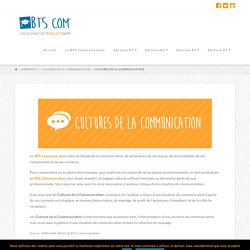 Cultures de la communication