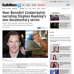 Hear Benedict Cumberbatch narrating Stephen Hawking's new documentary series