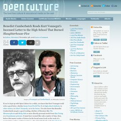 Benedict Cumberbatch Reads Kurt Vonnegut's Incensed Letter to the High School That Burned Slaughterhouse-Five