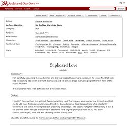 Cupboard Love - Chapter 1 - mklutz - Teen Wolf