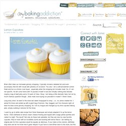 Lemon Cupcakes with Lemon Cream Cheese Frosting