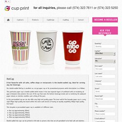 Bespoke Printed Double Wall Paper Cups - CupPrint