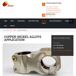 Blend Copper Nickel Alloys & Produce Valuable Products by Gamma Foundries