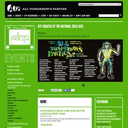 ATP curated by The National