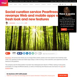 Social Curation Service Pearltrees Revamps Web and Mobile Apps