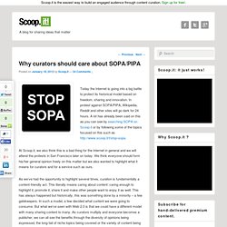 Pourquoi les conservateurs devraient se soucier SOPA / PIPA Scoop