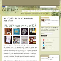 Best of Curbly: Top Ten DIY Organization Ideas of 2011