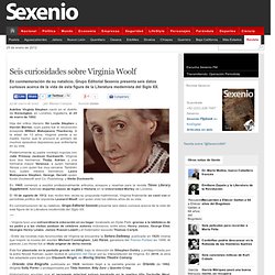 Seis curiosidades sobre Virginia Woolf