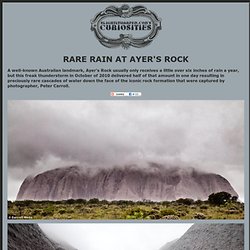 Rare Rain at Ayers Rock