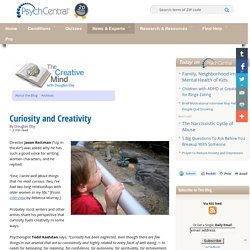 Curiosity and Creativity
