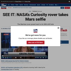NASA’s Curiosity rover takes Mars selfie