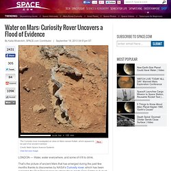 Water on Mars: Curiosity Rover Uncovers a Flood of Evidence