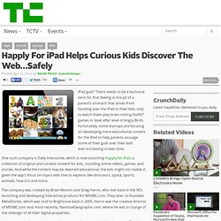 Happly For iPad Helps Curious Kids Discover The Web…Safely