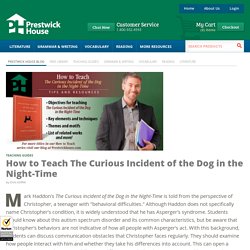 How to Teach The Curious Incident of the Dog in the Night-Time