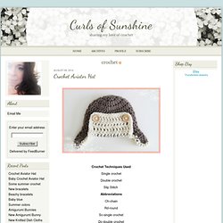Curls of Sunshine: crochet