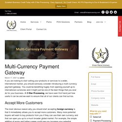 Multi Currency Payment Gateway