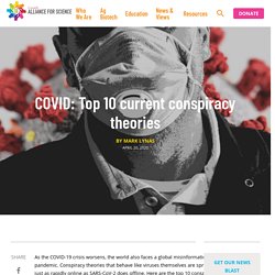 COVID: Top 10 current conspiracy theories