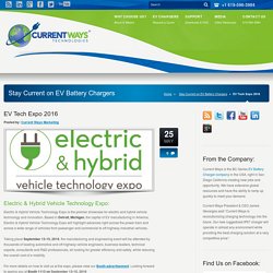 Electric & Hybrid Vehicle Technology Expo 2016