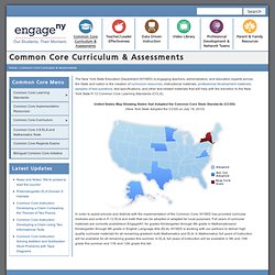 Common Core Curriculum & Assessments