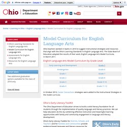 Model Curriculum for English Language Arts