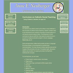 CST Curriculum (ages 4-8) - Anne E. Neuberger, Children's Book Author