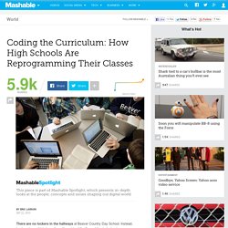 Coding the Curriculum: How High Schools Are Reprogramming Their Classes