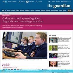 Coding at school: a parent's guide to England's new computing curriculum