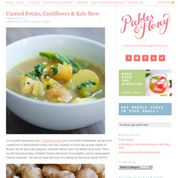 Curried Potato, Cauliflower & Kale Stew