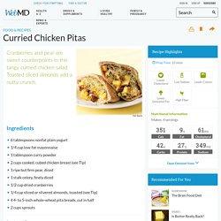Curried Chicken Pitas Recipe