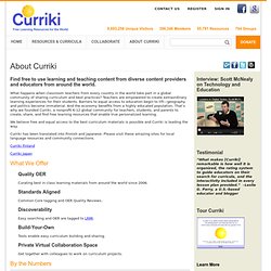 About Curriki - Open Educational Resources