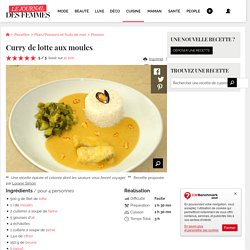 Curry de lotte aux moules