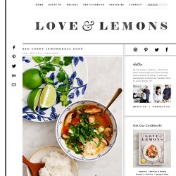 Red Curry Lemongrass Soup Recipe