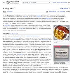 Currywurst