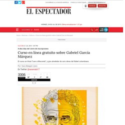 Curso en línea gratuito sobre Gabo