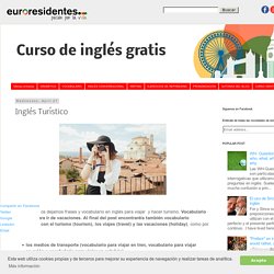 Curso de inglés gratis: Inglés Turístico