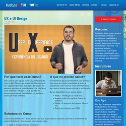 Curso: UX e UI Design