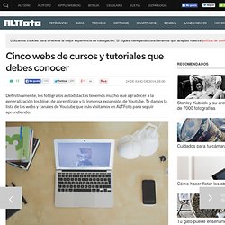 Cinco webs de cursos y tutoriales que debes conocer