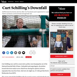 Curt Schilling Fired From ESPN