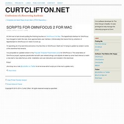 Journal - Scripts for OmniFocus 2 for Mac