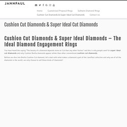 Best Cushion Cut Diamond Engagement Rings
