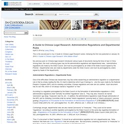 In Custodia Legis: Law Librarians of Congress