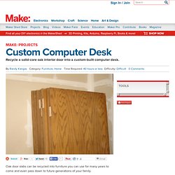 Custom Computer Desk
