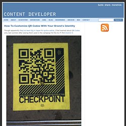 How To Embed A Custom Logo Design In A QR Code