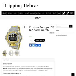 Custom Design ICE G-Shock Watch