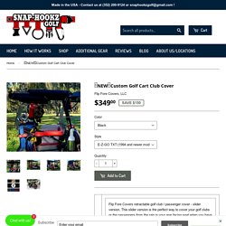 Shop Best Custom Golf Cart Club Covers Online