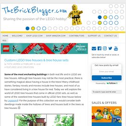 Custom LEGO tree houses & tree house sets