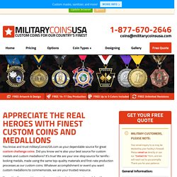 Custom Made Medallions & Coins